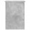 Vidaxl Scrivania in Compensato Grigio Cemento 100x55x75 Cm