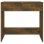 Mesa de contraplacado Vidaxl Carvalho fumado 80x40x75 cm