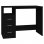 Vidaxl tiroirs de bureau contreplaqué noir 102x50x76 Cm