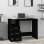 Vidaxl tiroirs de bureau contreplaqué noir 102x50x76 Cm