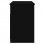 Vidaxl tiroirs de bureau contreplaqué noir 102x50x76 Cm