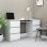 Vidaxl Scrivania in Compensato Bianco 140x50x77 Cm
