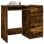 Mesa de contraplacado Vidaxl Carvalho fumado 90x45x76 cm