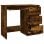 Mesa de contraplacado Vidaxl Carvalho fumado 90x45x76 cm