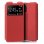 Cool Funda Flip Cover Liso Rojo para Xiaomi Poco X5 Pro 5G