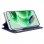 Coole, schlichte, blaue Flip-Cover-Hülle für Xiaomi Redmi Note 12 5G/Poco X5 5G