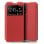 Cool Funda Flip Cover Liso Rojo para Xiaomi Redmi Note 12 5G/Poco X5 5G