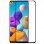 Protecteur d'écran en verre trempé noir Cool Full 3D pour Samsung Galaxy A21s