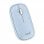 Fantastico mouse wireless sottile 2 in 1 (Bluetooth + adattatore USB) Azzurro
