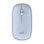 Fantastico mouse wireless sottile 2 in 1 (Bluetooth + adattatore USB) Azzurro