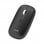 Fantastico mouse wireless sottile 2 in 1 (Bluetooth + adattatore USB) Nero