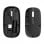 Fantastico mouse wireless sottile 2 in 1 (Bluetooth + adattatore USB) Nero