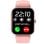 Montre Connectée Cool Forest Bluetooth 42mm Écran Tactile 1.83" Rose IP67 SpO2 Pulsomètre