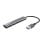 Hub USB Trust Halyx 4 Ports USB 3.2 Gen 1 Schwarz Grau
