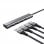 Trust Halyx HUB USB 3.2 Gen 1 4x USB Negro Gris
