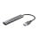 Hub USB Trust Halyx 4 Ports USB 3.2 Gen 1 Schwarz Grau