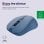 Trust Mydo Silent Wireless Mouse wireless 1800 DPI Blu