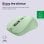 Trust Mydo Silent Wireless Ratón Inalámbrico 1800 DPI Verde