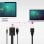 Nanocable Cable Conversor HDMI a VGA+Audio+USB 1.8 m Negro