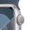 Apple Watch Series 9 GPS 41mm Caja de Aluminio Plata con Correa Deportiva Azul Tempestad S/M