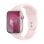 Apple Watch Series 9 GPS 45mm Caja de Aluminio Rosa con Correa Deportiva Rosa Claro Sport M/L