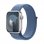 Apple Watch Series 9 GPS + Cellular 45mm Caja de Aluminio Plata con Correa Deportiva Azul Invierno