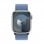 Apple Watch Series 9 GPS + Cellular 45mm Caja de Aluminio Plata con Correa Deportiva Azul Invierno