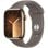 Apple Watch Series 9 GPS + Cellular 45mm Oro Caja de Acero Inoxidable con Correa Deportiva Arcilla M/L