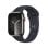 Apple Watch Series 9 GPS + Cellular 45mm Grafito Caja de Acero Inoxidable con Correa Deportiva Medianoche S/M