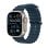 Apple Watch Ultra 2 GPS Cellular 49mm OLED Titane Bracelet Bleu Étanche 100m SpO2 ECG NFC