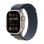 Apple Watch Ultra 2 GPS + Cellular 49mm Titan Gehäuse Loop Alpine Blau Groß Retina OLED Wasserdicht IP6X SpO2 Puls Schlafalarm SOS