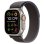 Apple MT613ZM/A accessoire intelligent à porter sur soi Bande Noir, Bleu Nylon, Polyester recyclé, Titane, Spandex