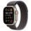 Apple MT623ZM/A Acessório para Dispositivos Inteligentes Banda Preto, Azul Nylon, Poliéster reciclado, Elastano, Titânio