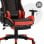 ML-Design Silla Gaming Negra-Roja