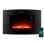 Cheminée Électrique Cecotec ReadyWarm 3550 Curved Flames Connected 2000W Murale Wifi Télécommande Programmateur