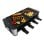Parrilla Cecotec Cheese&Grill 16000 Inox Black Raclette 1400 W superficie mixta