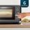 Horno eléctrico Cecotec Bake&Toast 2600 Black 4Pizza 26 L Preto con pedra para pizza