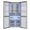 Cecotec Bolero CoolMarket 4D 490 Frigorífico Americano No Frost E Acero Inoxidable