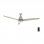 Cecotec EnergySilence Aero 5300 White&Wood Design Ventilador de Techo con Luz 30W Madera