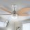 Cecotec EnergySilence Aero 4260 Ventilador de Techo 40W con Luz Naranja