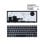Teclado Retroiluminado Portátil HP Elitebook 810 G1 G2 G3 Negro Marco Plata