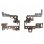 Bisagras para portátil HP 15-bw000 15-bs000 15-bs037ns Portatilmovil