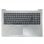 Coque supérieure avec clavier pour ordinateur portable Lenovo Ideapad 320-15iap 320-15ikb 320-15is, argent
