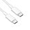 Cable USB-C Voltistar 1.80 m Carga Rápida 240W Chip E-Mark Blanco