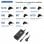 Caricabatterie universale per laptop 9,5-20 V 65 W 8 punte