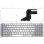 Teclado Portátil Asus N55 N57 N75 Prateado