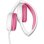 Lenco HP-010PK Auriculares con Cable para Niños Rosa