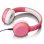 Lenco HPB-110PK Auriculares Inalámbricos Bluetooth para Niños Rosa