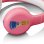 Lenco HPB-110PK Auriculares Inalámbricos Bluetooth para Niños Rosa