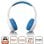 Lenco HP-010BU Auriculares con Cable para Niños Azules